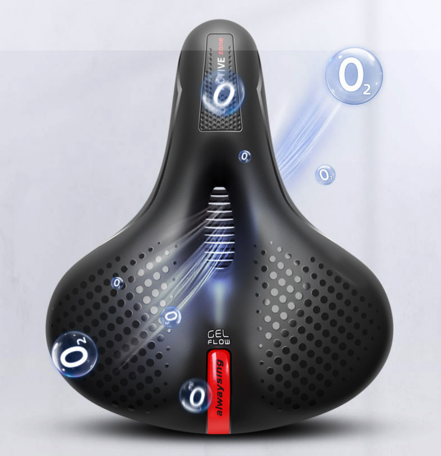 Bicycle Saddle Shock Absorbent & Waterproof