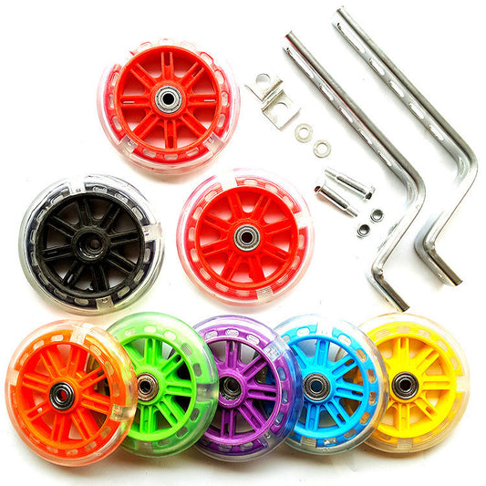 LED Light Children's Training Wheels