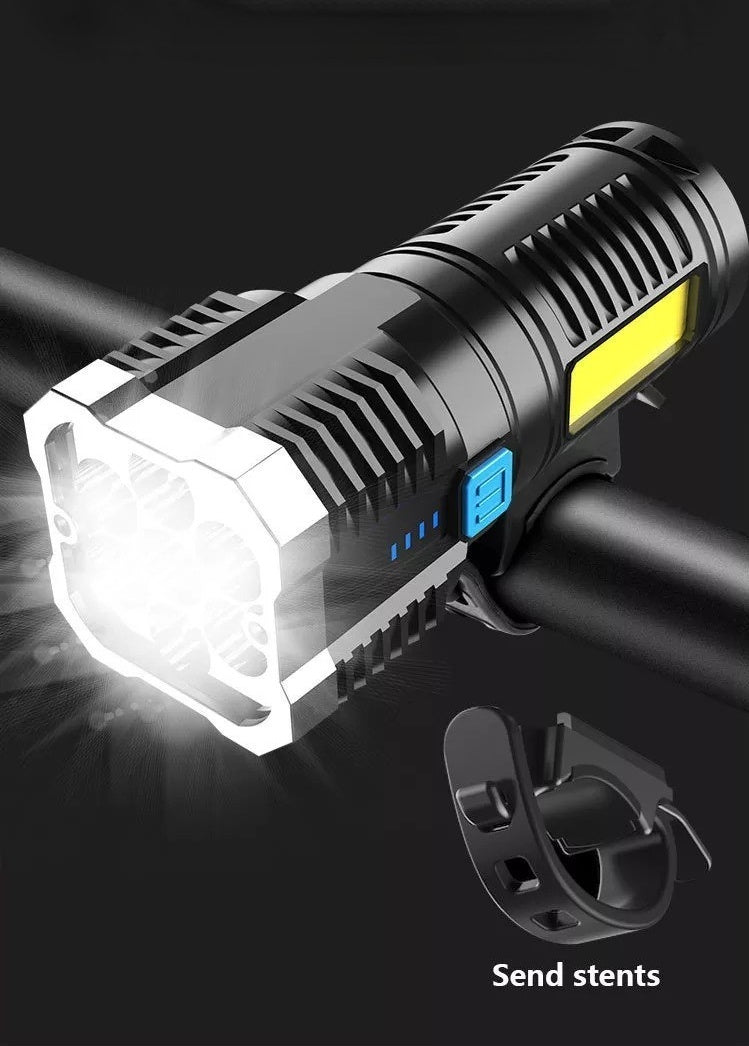 Multi-Functional USB Charging Bicycle Light